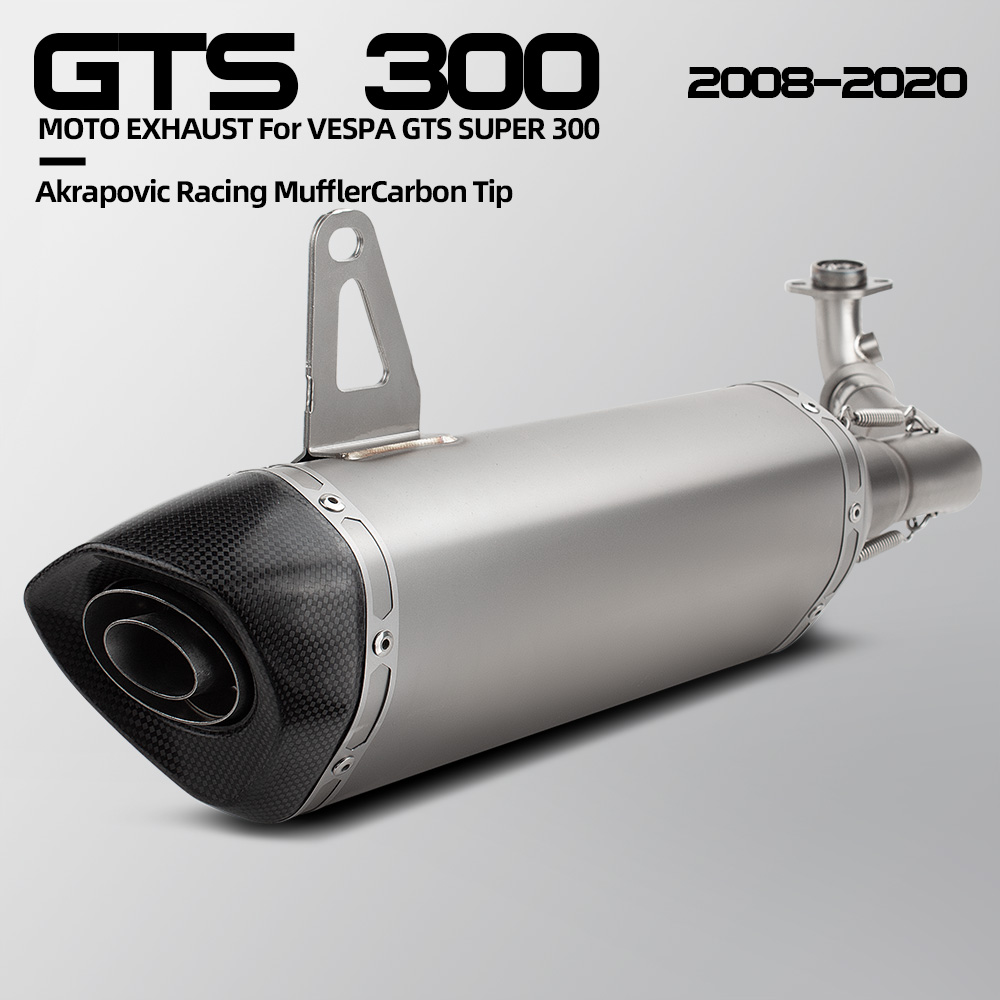 Tech Accessories Usa - Uitlaatpijp voor Vespa GTS300 Super/Touring GTS