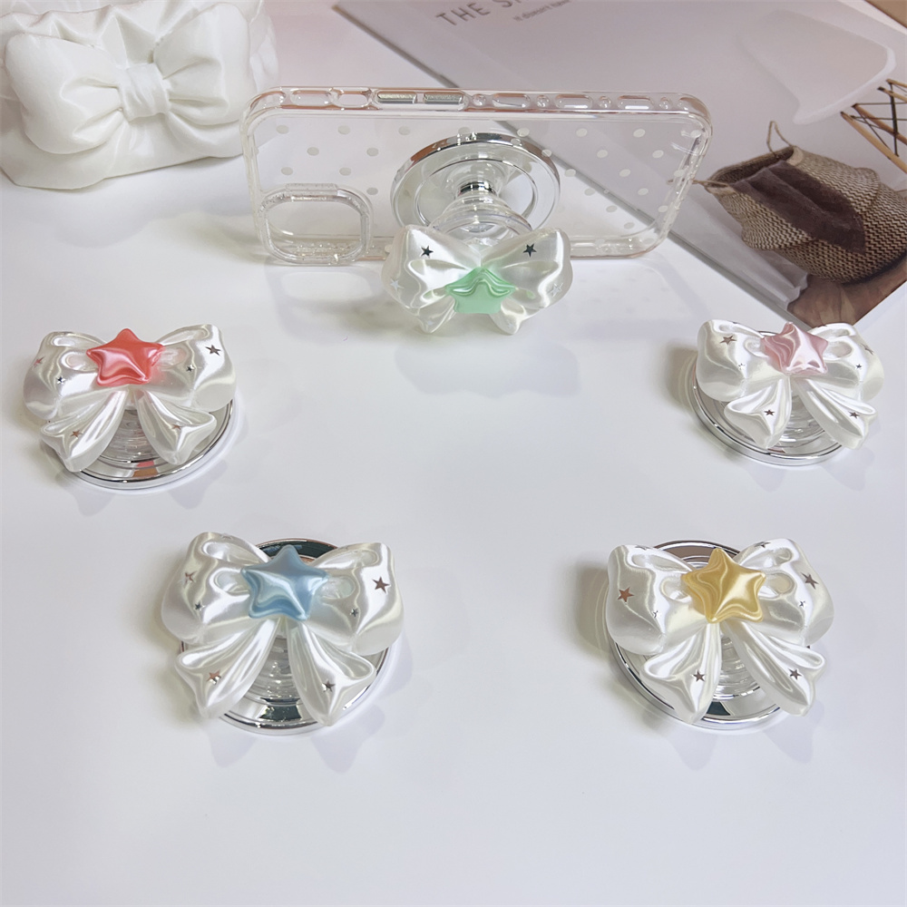 Tech Accessories Phone - 3D Zijden Strik Knoop Ster Magnetische