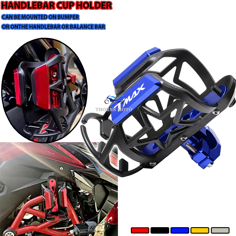 Tech Accessories Usa - Motorfiets Koffiefles Houder Voor YAMAHA TMAX