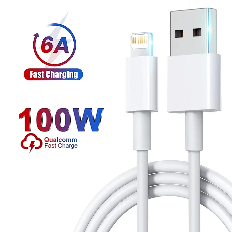 Tech Accessories Phone - 100W Snelle Oplaadkabel Voor Apple iPhone