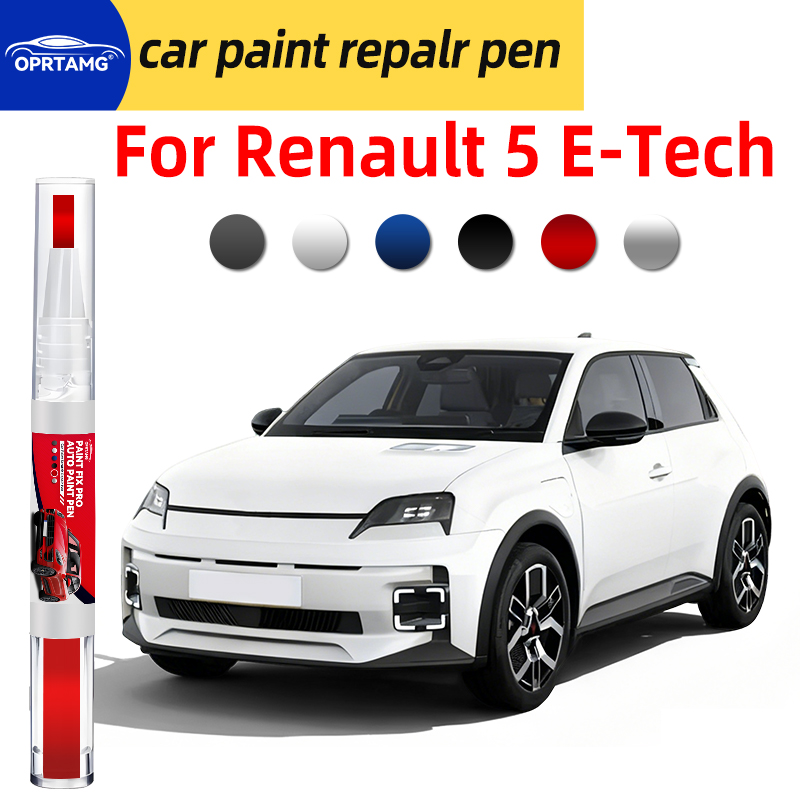 Tech Accessories Usa - Autolak herstelpen voor Renault 5 E-Tech