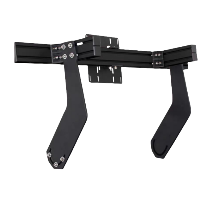 Monitor Arm Single - Aangepaste enkelvoudige schermmonitor-tv-beugel voor simracecockpit, 32