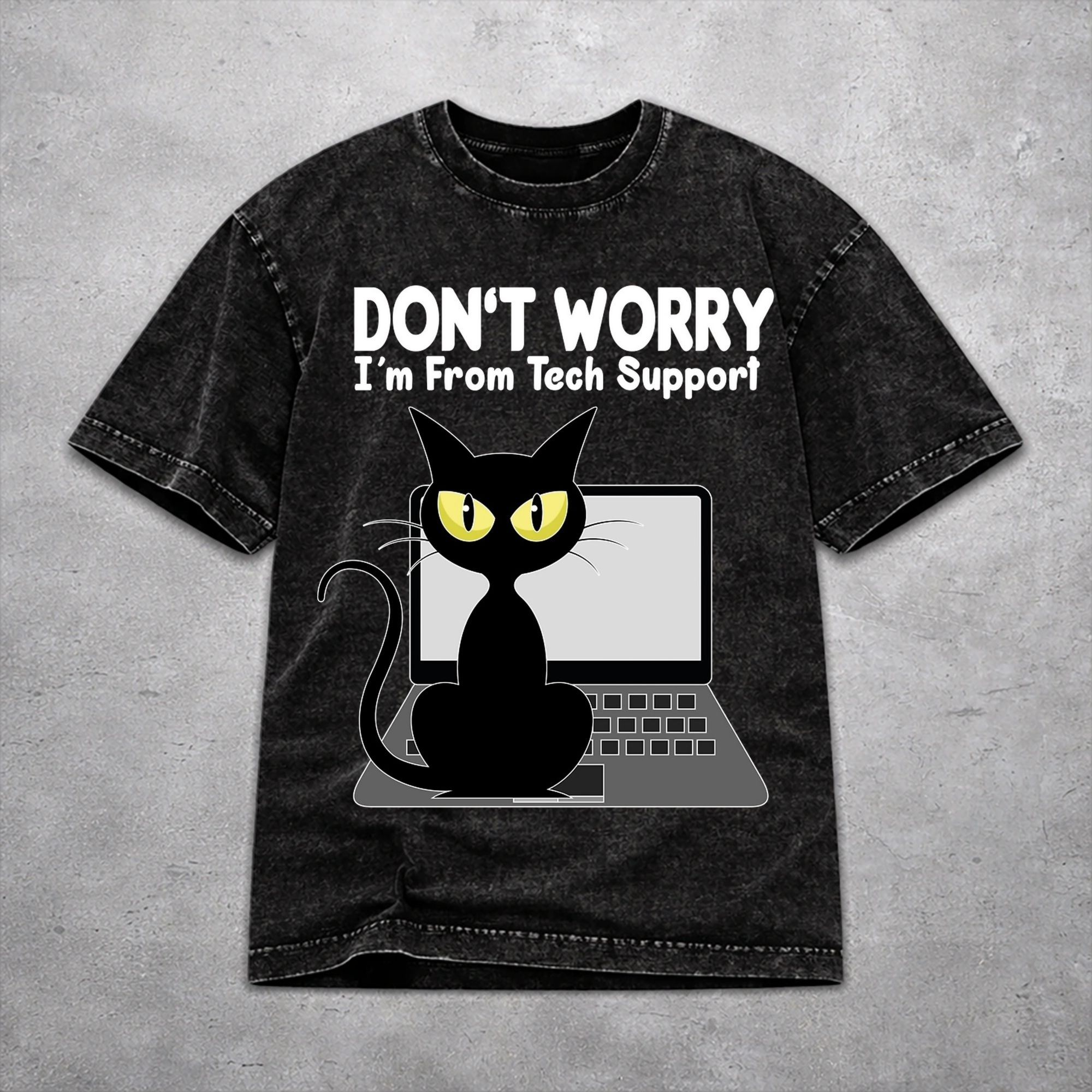 Tech Neck Accessories - Heren Dames Wased T-shirts Maak je