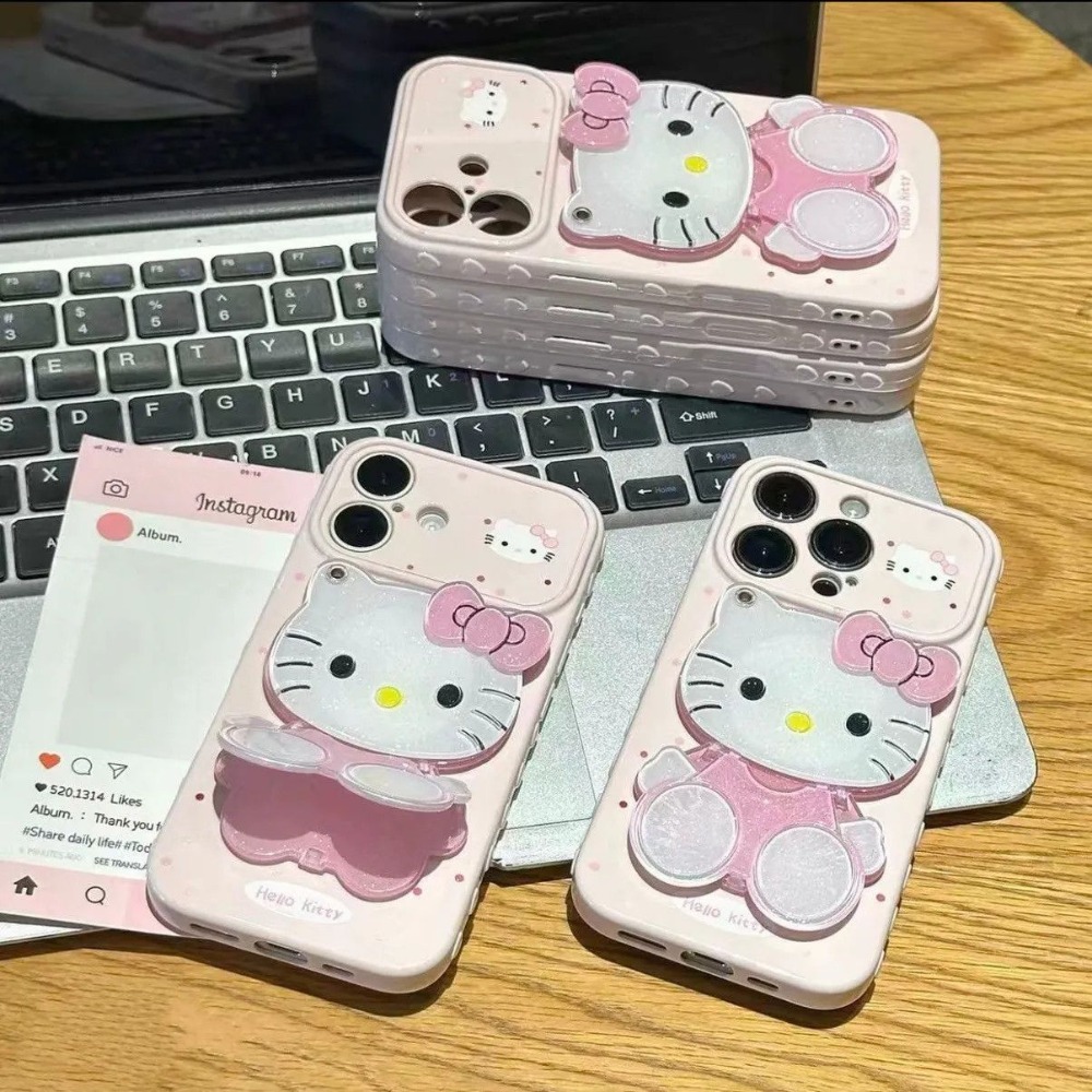 Tech Accessories Phone - Creatieve Anime Telefoonhoesjehouder voor iPhone 17