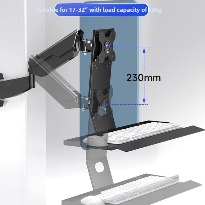 Monitor Arm Single - Heavy Duty Monitor Mount Rack Ergonomische