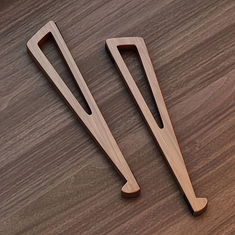 Draagbare opvouwbare houten la - Laptop Stand Bamboo recensie en prijs
