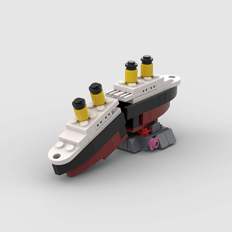 Mini RMS Titanic Sank Ship Mod - Tech Diving Accessories recensie en prijs