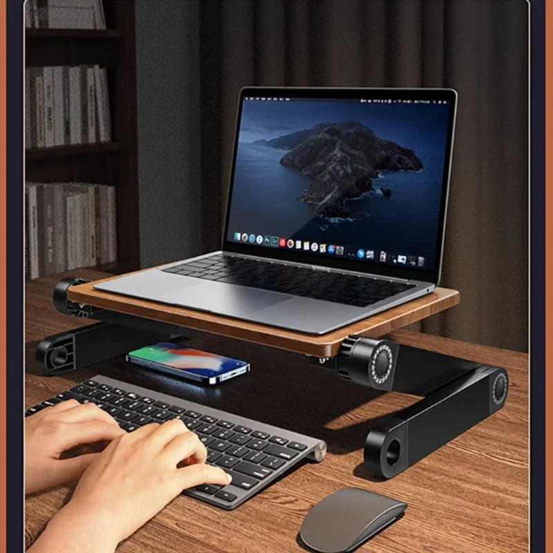 Massief houten laptophoogtesta - Laptop Stand Bamboo recensie en prijs