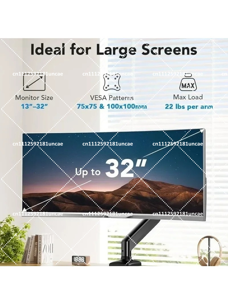 Enkelvoudige monitorarm, burea - Monitor Arm Single recensie en prijs