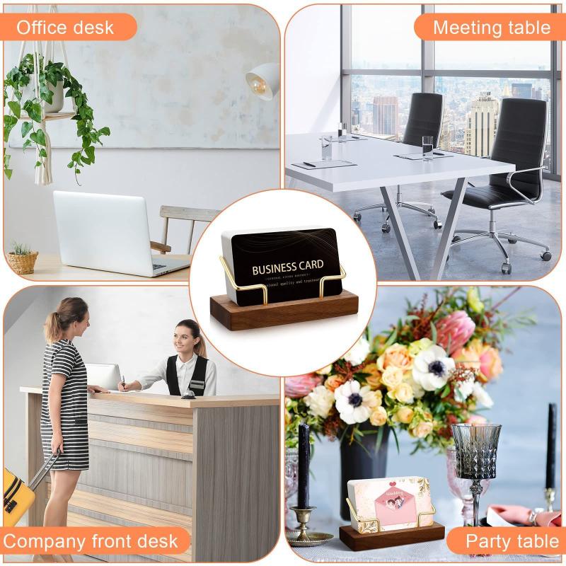 【A8】Houten visitekaartjeshoude - Tech Accessories For Office recensie en prijs