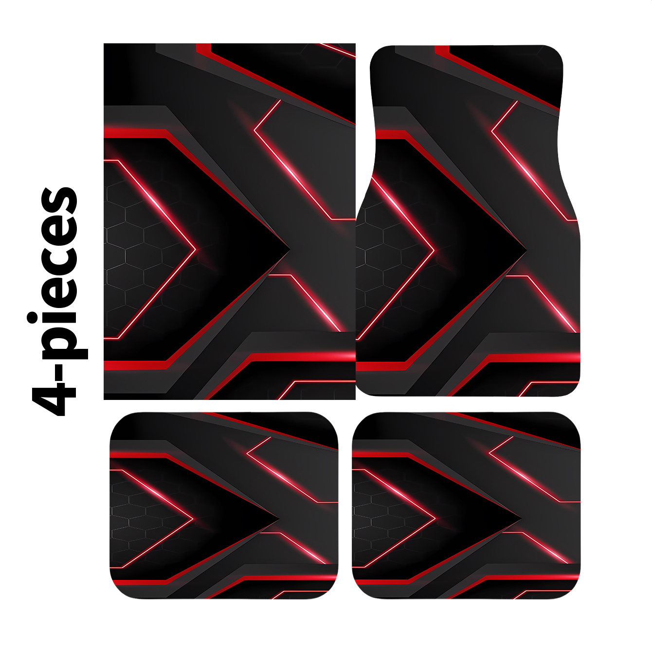 4-delige set hoogwaardige auto - Tech Inspired Accessories recensie en prijs