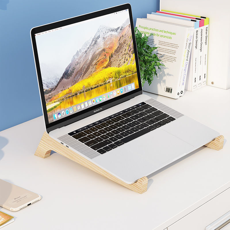 Laptop Stand Voor Macbook Pro  - Laptop Stand Bamboo recensie en prijs