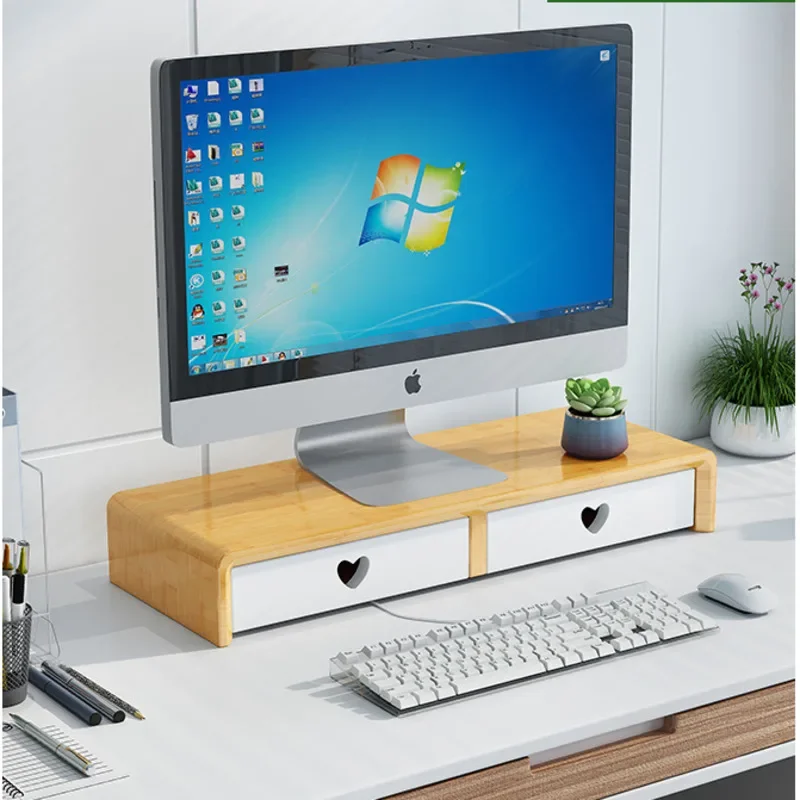 Natuurlijke bamboe bureaustand - Laptop Stand Bamboo recensie en prijs