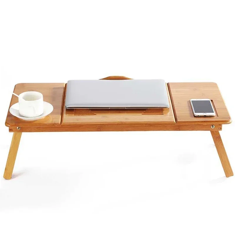 Verstelbaar bamboe laptopburea - Laptop Stand Bamboo recensie en prijs